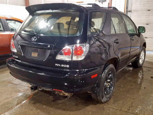 JTJHF10U310196167 - 2001 LEXUS RX 300 BLACK photo 4