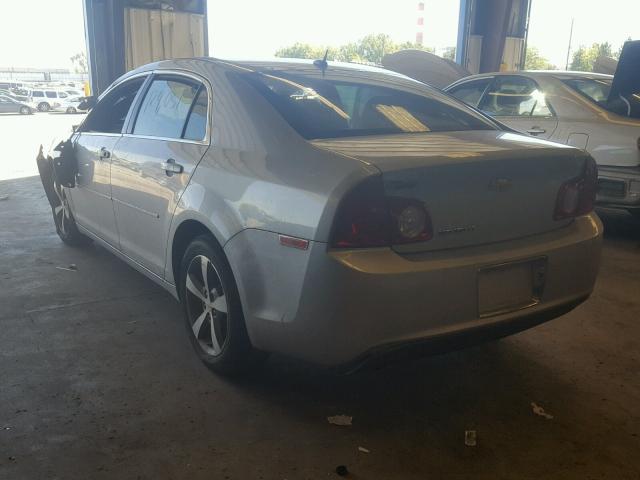 1G1ZC5E1XBF295954 - 2011 CHEVROLET MALIBU 1LT 银色 照片 3