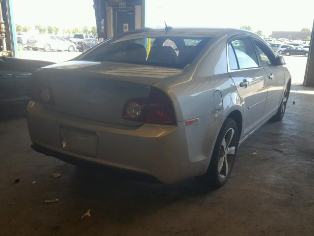 1G1ZC5E1XBF295954 - 2011 CHEVROLET MALIBU 1LT 银色 照片 4