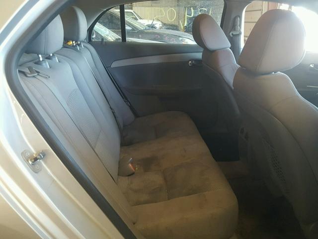 1G1ZC5E1XBF295954 - 2011 CHEVROLET MALIBU 1LT 银色 照片 6