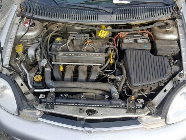 1B3ES46C51D131221 - 2001 DODGE NEON SE SILVER photo 7