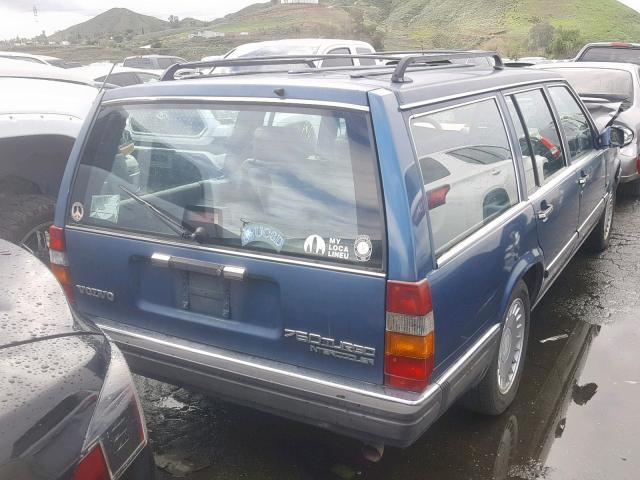 YV1GA8751L0033129 - 1990 VOLVO 760 BLUE photo 4