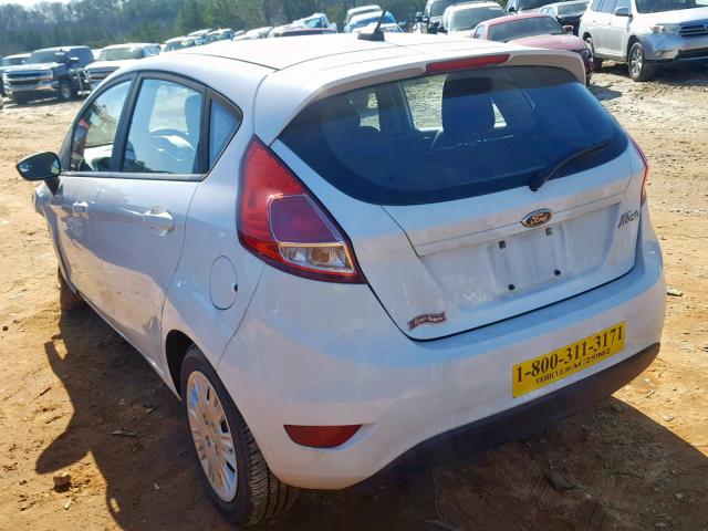 3FADP4TJ5FM167605 - 2015 FORD FIESTA S WHITE photo 3