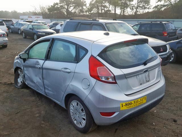 3FADP4TJXGM167911 - 2016 FORD FIESTA S SILVER photo 3