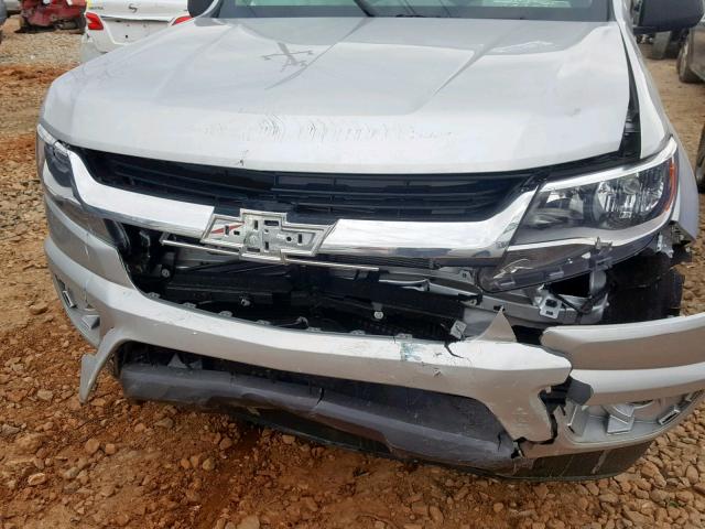 1GCHSBEA2J1298864 - 2018 CHEVROLET COLORADO SILVER photo 9