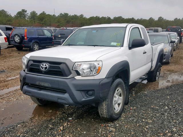 5TFTX4GN3FX045306 - 2015 TOYOTA TACOMA PRE WHITE photo 2