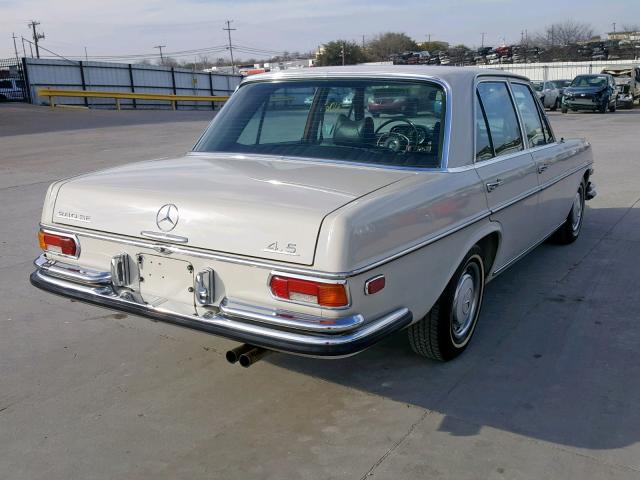 10806712011180 - 1972 MERCEDES-BENZ 280 SE WHITE photo 4