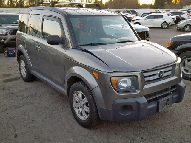 5J6YH28797L007122 - 2007 HONDA ELEMENT EX GRAY photo 1