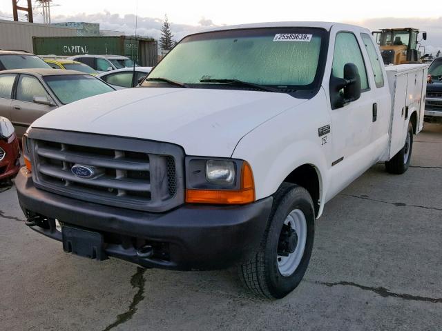 1FTNX20F3XEE42799 - 1999 FORD F250 SUPER WHITE photo 2