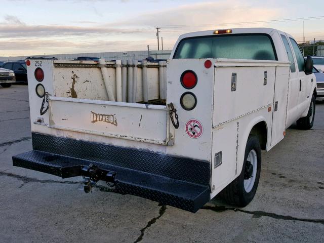 1FTNX20F3XEE42799 - 1999 FORD F250 SUPER WHITE photo 4