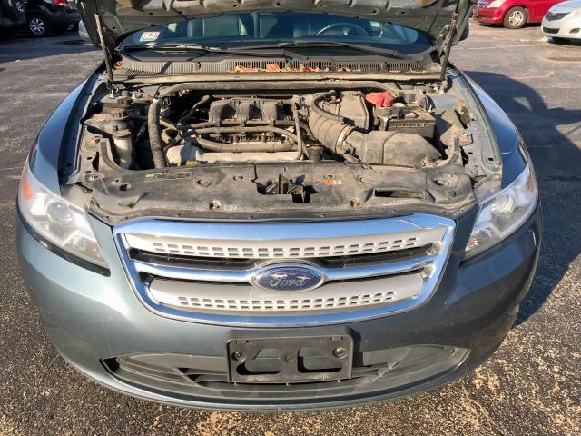 1FAHP2EW7AG101364 - 2010 FORD TAURUS SEL BLUE photo 8