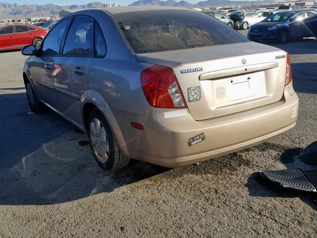 KL5JD56ZX6K480787 - 2006 SUZUKI FORENZA GOLD photo 3