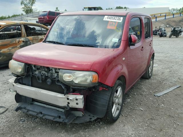 JN8AZ28R49T122031 - 2009 NISSAN CUBE BASE RED photo 2