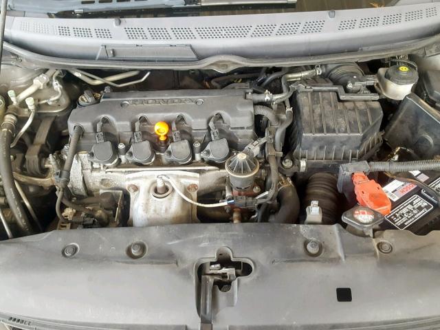 2HGFG12958H557907 - 2008 HONDA CIVIC EXL GRAY photo 7