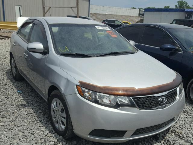 KNAFU4A28C5605748 - 2012 KIA FORTE EX SILVER photo 1