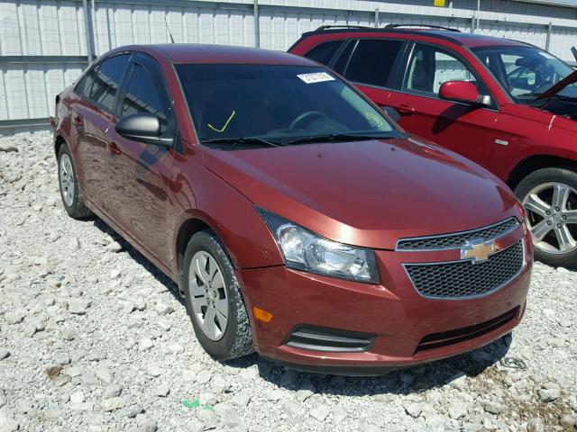 1G1PA5SH5D7103707 - 2013 CHEVROLET CRUZE LS BURGUNDY photo 1