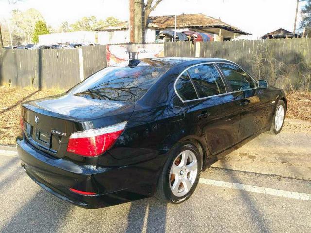 WBANV93508CW56984 - 2008 BMW 535 XI BLACK photo 4