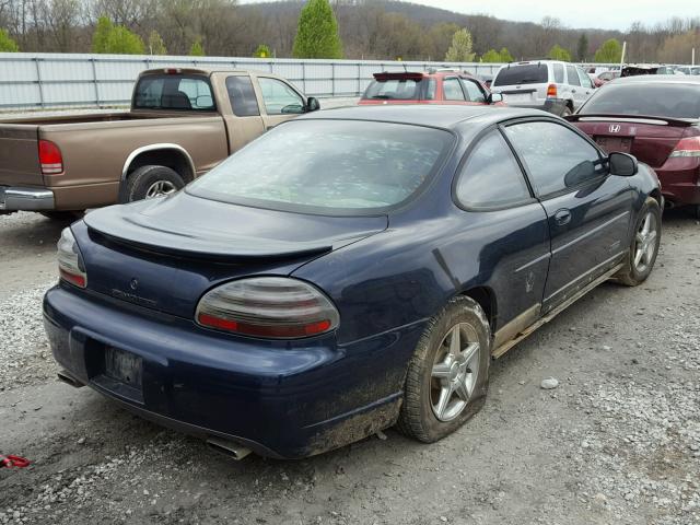 1G2WR121X2F205907 - 2002 PONTIAC GRAND PRIX BLUE photo 4