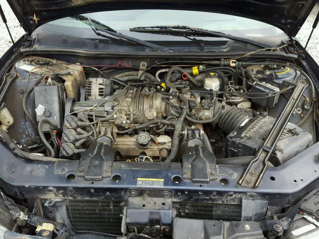 1G2WR121X2F205907 - 2002 PONTIAC GRAND PRIX BLUE photo 7