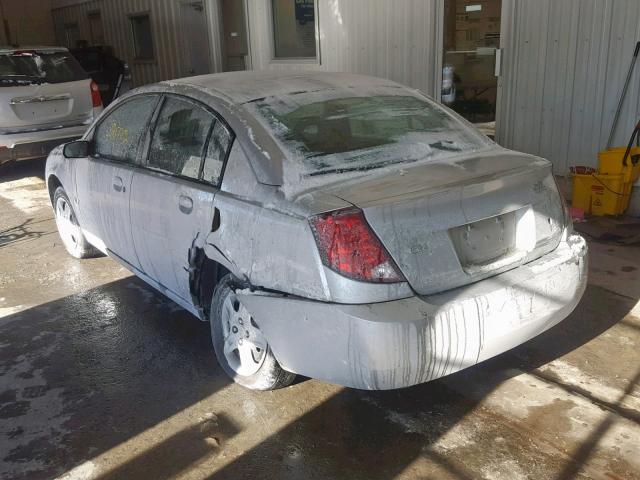 1G8AJ55F77Z156905 - 2007 SATURN ION LEVEL SILVER photo 3