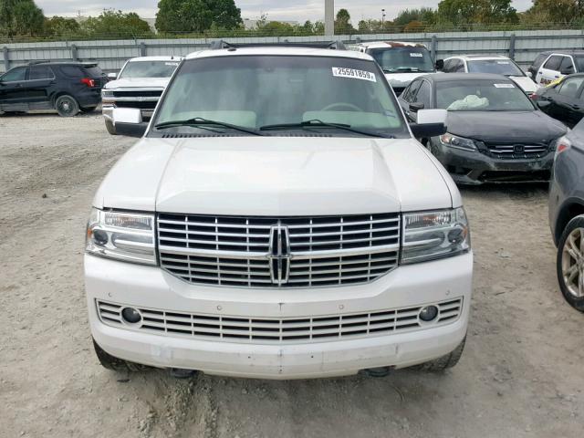 5LMJJ2H58DEL02344 - 2013 LINCOLN NAVIGATOR 白色 照片 9