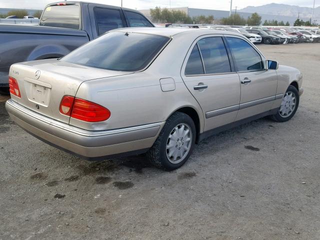 WDBJF55F4VA371322 - 1997 MERCEDES-BENZ E 320 TAN photo 4