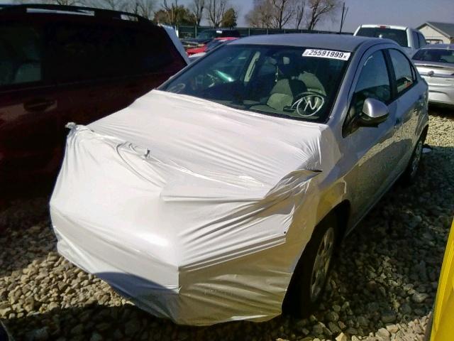 1G1JA5SH9F4181837 - 2015 CHEVROLET SONIC LS SILVER photo 2