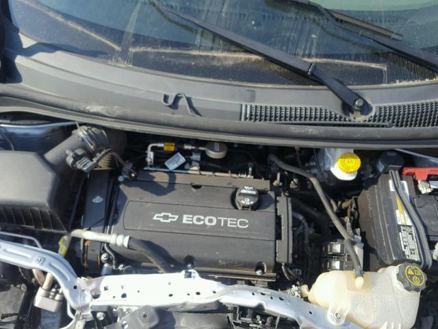 1G1JA5SH9F4181837 - 2015 CHEVROLET SONIC LS SILVER photo 7