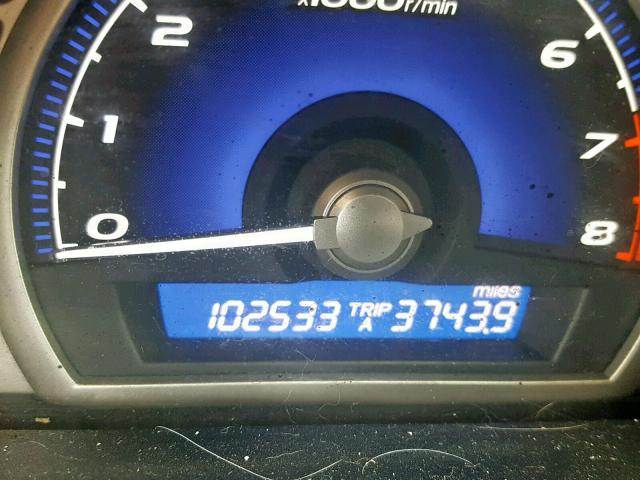 19XFA1F64AE008491 - 2010 HONDA CIVIC LX-S أسود صورة 8