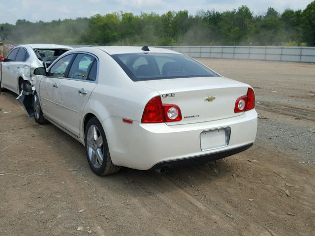 1G1ZC5E00CF297916 - 2012 CHEVROLET MALIBU 1LT WHITE photo 3