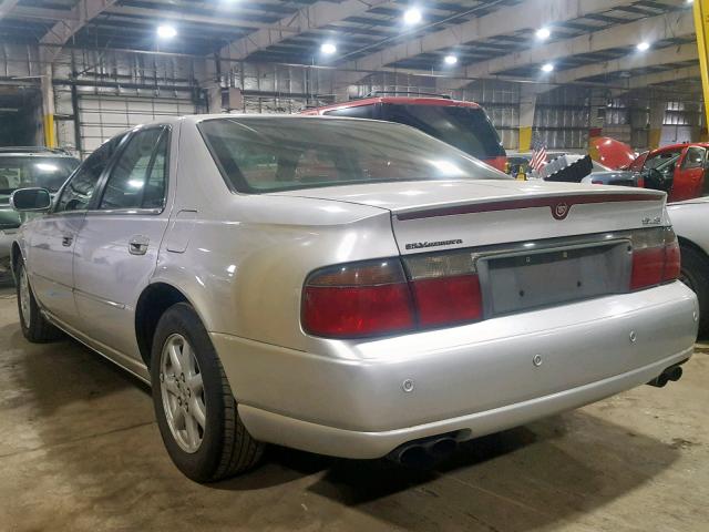 1G6KS54Y03U156071 - 2003 CADILLAC SEVILLE SL GRAY photo 3