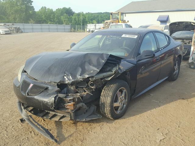 2G2WS522941100404 - 2004 PONTIAC GRAND PRIX BLACK photo 2