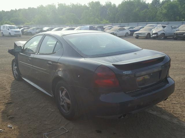 2G2WS522941100404 - 2004 PONTIAC GRAND PRIX BLACK photo 3