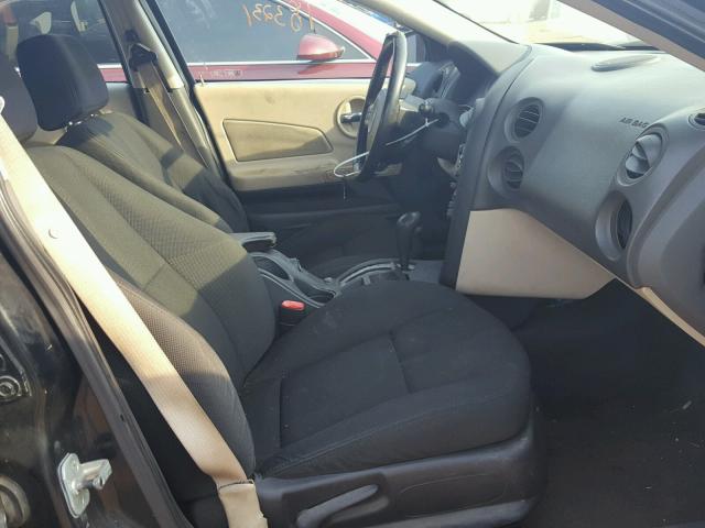 2G2WS522941100404 - 2004 PONTIAC GRAND PRIX BLACK photo 5