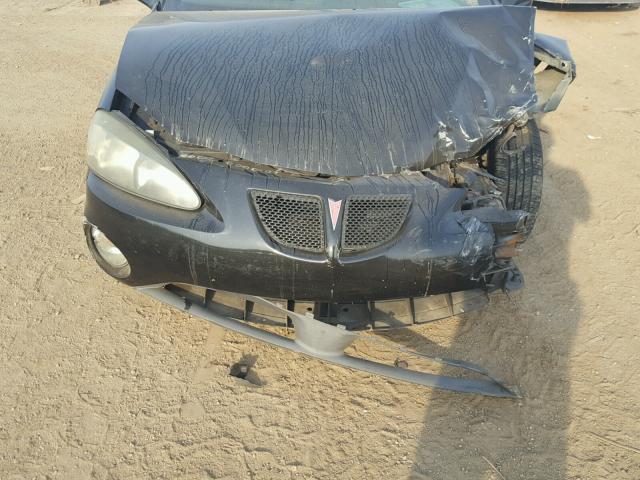 2G2WS522941100404 - 2004 PONTIAC GRAND PRIX BLACK photo 7