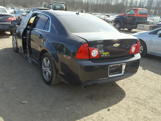 1G1ZD5EU6BF139353 - 2011 CHEVROLET MALIBU 2LT BLACK photo 3