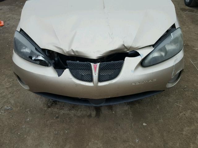 2G2WS522751195627 - 2005 PONTIAC GRAND PRIX GOLD photo 7