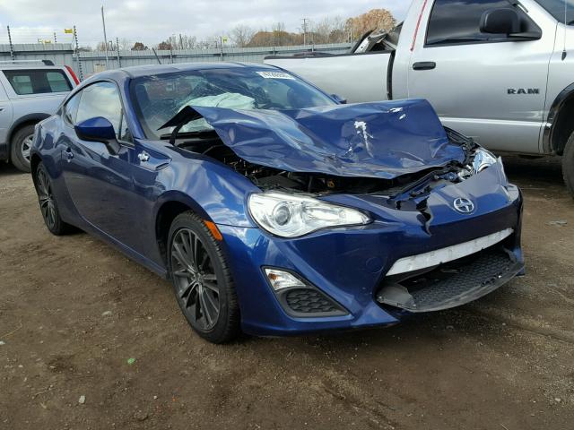 JF1ZNAA14D2719502 - 2013 TOYOTA SCION FR-S BLUE photo 1