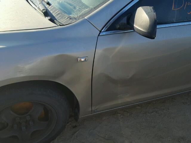 1G1ZG57B98F239250 - 2008 CHEVROLET MALIBU LS GOLD photo 9
