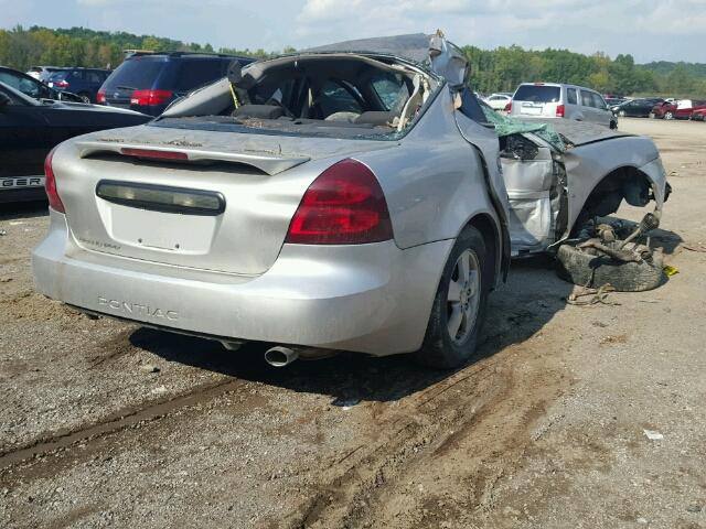 2G2WP582761307000 - 2006 PONTIAC GRAND PRIX SILVER photo 4