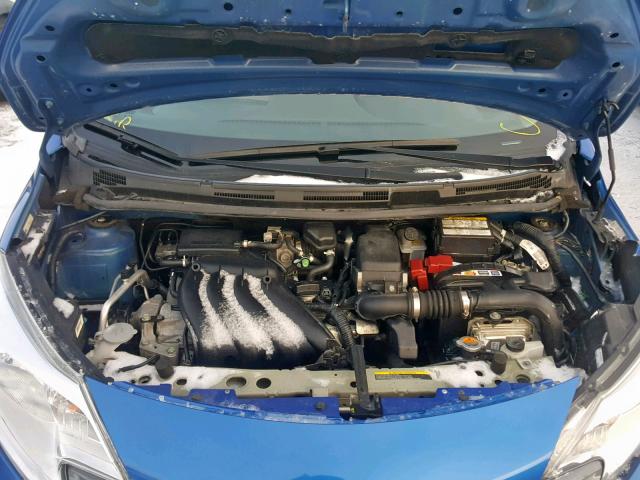 3N1CE2CP1EL368400 - 2014 NISSAN VERSA NOTE BLUE photo 7