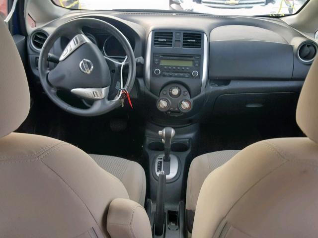 3N1CE2CP1EL368400 - 2014 NISSAN VERSA NOTE BLUE photo 9