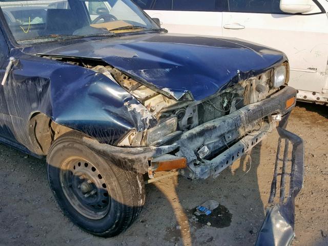 JT4RN81A3M0069382 - 1991 TOYOTA PICKUP 1/2 BLUE photo 9