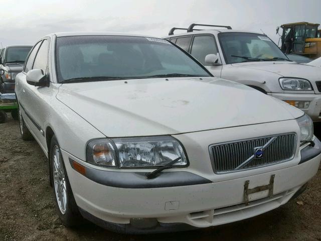 YV1TS90D811198640 - 2001 VOLVO S80 T6 WHITE photo 1