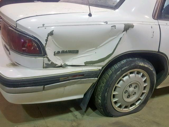 1G4HR52L5SH558634 - 1995 BUICK LESABRE LI WHITE photo 10