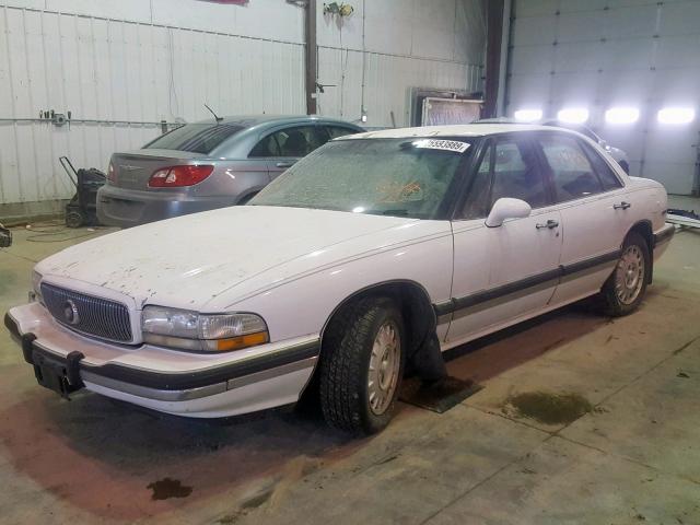 1G4HR52L5SH558634 - 1995 BUICK LESABRE LI WHITE photo 2