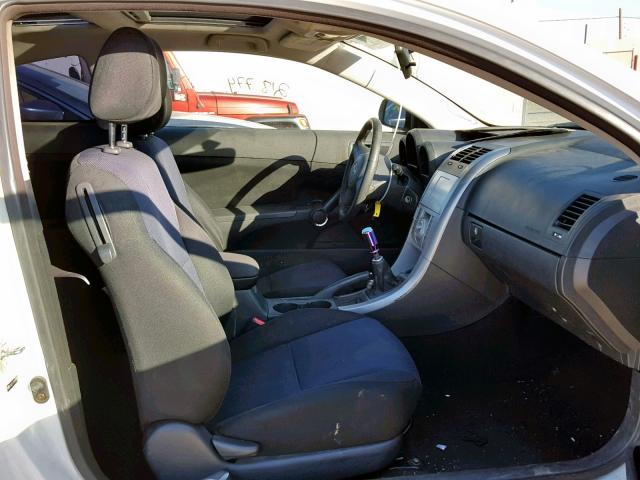 JTKDE177450019551 - 2005 TOYOTA SCION TC 白色 照片 5