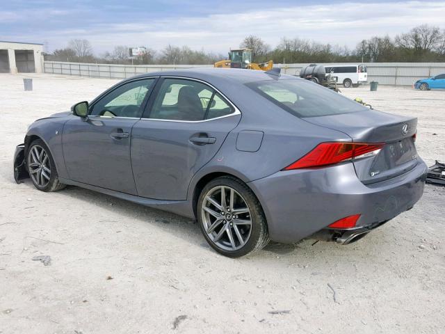 JTHBE1D22H5029315 - 2017 LEXUS IS 350 GRAY photo 3