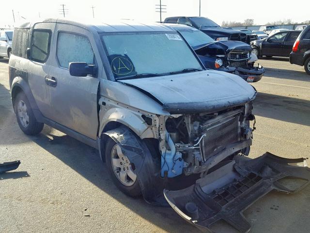 5J6YH28504L020092 - 2004 HONDA ELEMENT EX GRAY photo 1