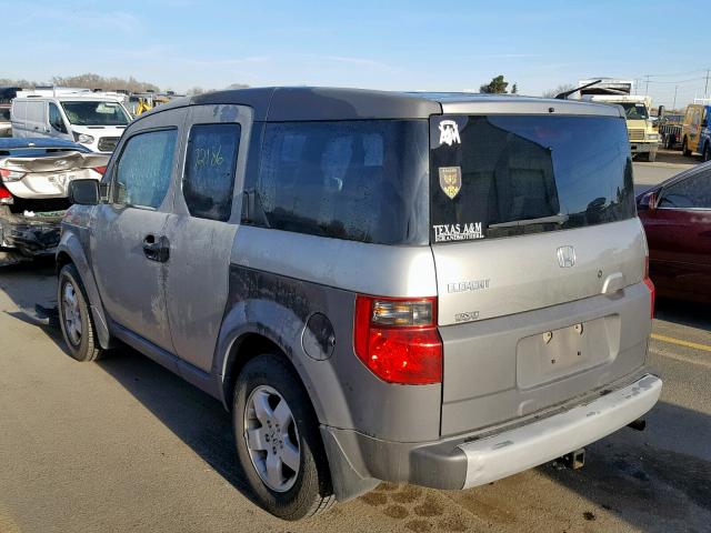 5J6YH28504L020092 - 2004 HONDA ELEMENT EX GRAY photo 3